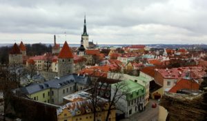 Tallinn Old Town's rooftops