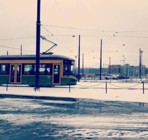 Tram in Helsinki