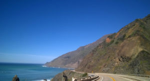California's Big Sur and Mountainous Coast Line