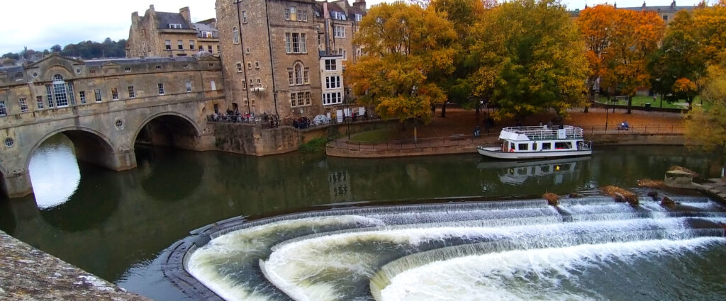 Pulteney Weir, Bath, River Avon.
